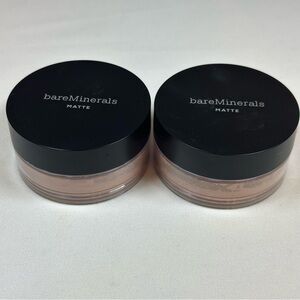 BRAND NEW - 2 - Unopened bareMinerals Matte Powdered Foundation Medium 10